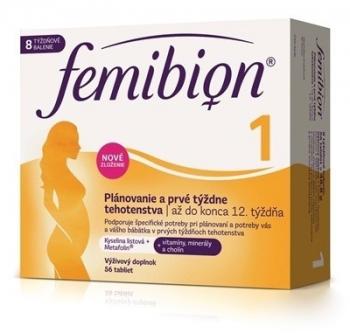 Femibion 1 Plánovanie a prvé týždne tehotenstva 56tbl