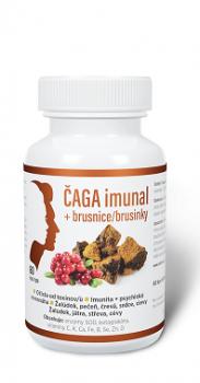 Čaga imunal + brusnice 60 kapsúl