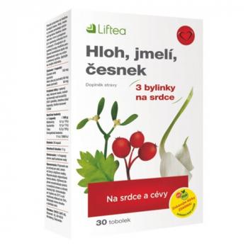 Liftea Hloh, imelo, cesnak - Na srdce a cievy 30kps