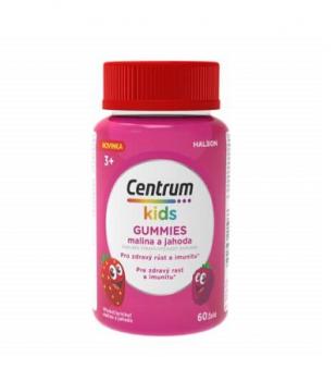 CENTRUM Kids gummies malina a jahoda 60 ks