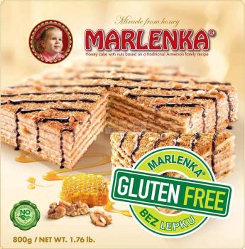 Marlenka medový koláč bez lepku 800g